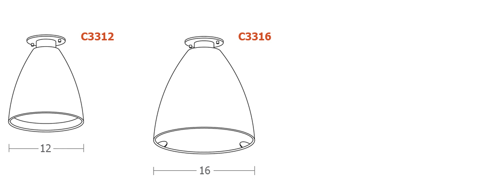 bul.it™ ceiling Dimensions Drawing